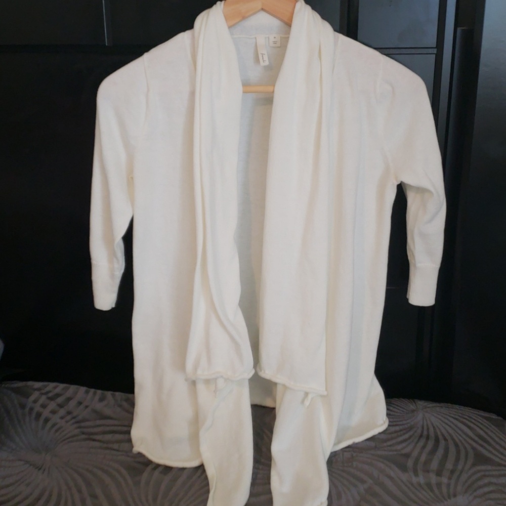 Frenchi cream cardigan